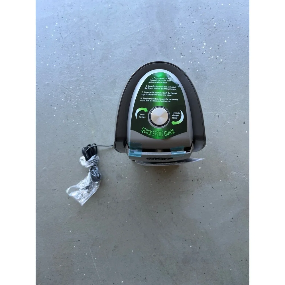 Hunter Total Air Sanitizer Electric Hepa Filter Fast Order Reduction Model 30442
